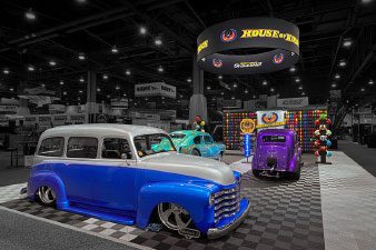 House of Kolor SEMA Trade Show Exhibit