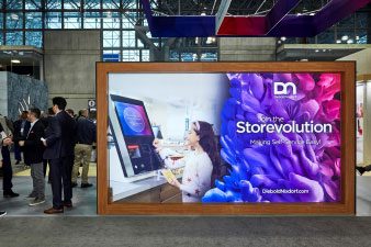 Diebold Nixdorf NRF Trade Show Exhibit