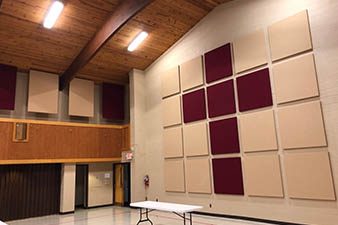 Zion Lutheran Church Gymnasium Wall