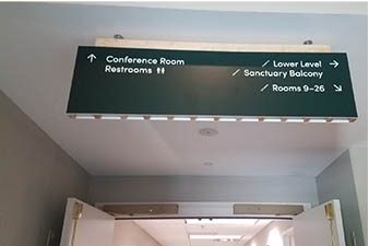 Christ Community Chapel - Hudson Wayfinding