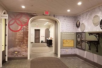 First Congregational Church of Hudson Timeline Wall