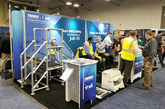 Tremco 10x20 portable exhibit