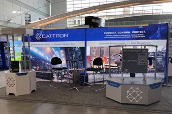 Cattron Backlit Exhibit