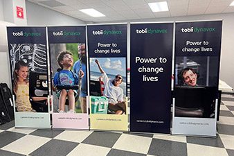 Tobii Dynavox Banner Stands