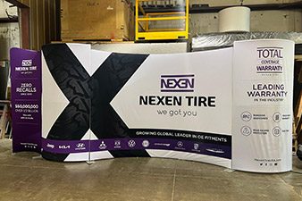 NEXEN Tire Pop-up Display